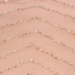 Adrianna Papell Art Deco Beaded Blouson Gown In Blush -Cheap Vesta Gleam Store 091866700 BLS Regular Alternate