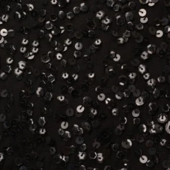 Adrianna Papell Scoop Back Sequin Gown In Black -Cheap Vesta Gleam Store 091874600 AA002 Regular Alternate