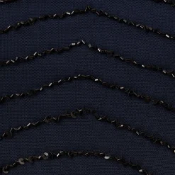 Adrianna Papell Art Deco Beaded Blouson Dress With Halter Neckline In Navy Black -Cheap Vesta Gleam Store 191914100 AI410 Regular Alternate