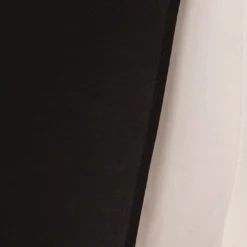 Adrianna Papell Colorblock Jumpsuit With Skirt Overlay In Black Ivory -Cheap Vesta Gleam Store AP1D102896 AA019 Regular Alternate