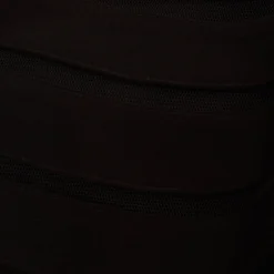 Adrianna Papell Jersey Banded Ruffled Jumpsuit With Cold Shoulder In Black -Cheap Vesta Gleam Store AP1D102998 AA002 Regular Alternate