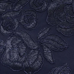 Adrianna Papell Bell Sleeve Rose Embroidered Sheath Dress In Midnight -Cheap Vesta Gleam Store AP1D104437 AB411 Regular Alternate