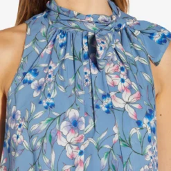 Adrianna Papell Floral-Print Tie-Neck Midi-Length Chiffon Halter Dress In Blue Multi -Cheap Vesta Gleam Store AP1D104621 AA461 Regular Detail 826bc67b d8c9 40d2 b1b7 8e1cc9fbf2eb