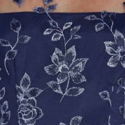 Adrianna Papell Floral Embroidered Sheath Dress With Scalloped Detail In Midnight Multi -Cheap Vesta Gleam Store AP1D104637 AE489 Regular Detail