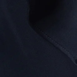 Adrianna Papell Satin Crepe Ruffled Cropped Jumpsuit In Dark Navy -Cheap Vesta Gleam Store AP1D104719 AV410 Regular Alternate