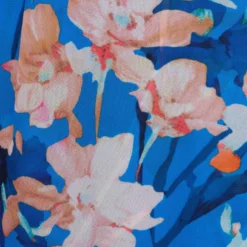 Adrianna Papell Floral-Print Chiffon Short Wrap Dress In Blue Multi -Cheap Vesta Gleam Store AP1D104808 AA461 Regular Alternate