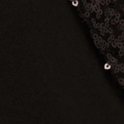 Adrianna Papell Hand-Sequined Crepe Tuxedo Jumpsuit In Black -Cheap Vesta Gleam Store AP1D104860 AA002 Regular Alternate