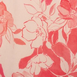 Adrianna Papell Floral Printed Midi Dress With Flutter Sleeves In Coral Ecru -Cheap Vesta Gleam Store AP1D105004 AE952 Regular Alternate