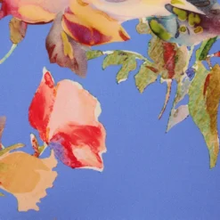 Adrianna Papell Floral Print Faux Wrap Halter Dress With Ruffle Details In Peri Multi -Cheap Vesta Gleam Store AP1D105007 AC494 Regular Alternate