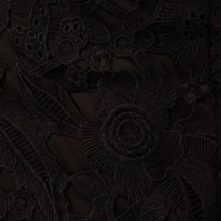 Adrianna Papell One Shoulder Lace Sheath Dress With Bow Accent In Black -Cheap Vesta Gleam Store AP1D105035 AA002 Regular Alternate