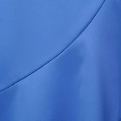 Adrianna Papell Satin Faux Wrap Dress With Ruffled Three-Quarter Sleeves In Precious Peri -Cheap Vesta Gleam Store AP1D105057 AM492 Regular Alternate