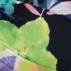 Adrianna Papell Multicolor Floral Jersey Midi Dress With One Shoulder Neckline In Dark Navy Multi -Cheap Vesta Gleam Store AP1D105082 BF410 Regular Alternate