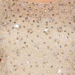 Adrianna Papell Plus Size Beaded Cocktail Dress In Biscotti -Cheap Vesta Gleam Store AP1E207750 AG273 Plus Detail