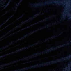 Adrianna Papell Shirred Velvet Gown With Elbow-Length Sleeves In Midnight -Cheap Vesta Gleam Store AP1E208255 AB411 Regular Alternate