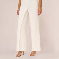 Adrianna Papell Beaded One-Shoulder Matte Jersey Jumpsuit In Ivory -Cheap Vesta Gleam Store AP1E209618 AA194 Regular Lifestyle