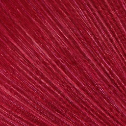 Adrianna Papell Metallic Crinkled Mesh Draped Long Gown In Scarlet -Cheap Vesta Gleam Store AP1E210265 AB614 Regular Alternate