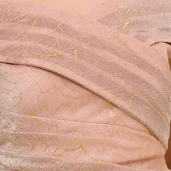 Adrianna Papell Metallic Rose Motif Off-The-Shoulder Long Gown In Rose Gold -Cheap Vesta Gleam Store AP1E210267 AI298 Regular Side