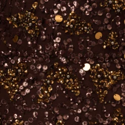 Adrianna Papell One Shoulder Beaded Mermaid Gown In Chocolate -Cheap Vesta Gleam Store AP1E210627 AA201 Regular Alternate