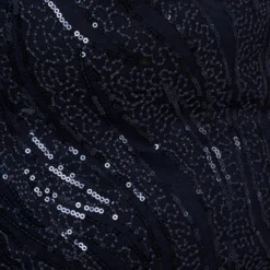 Adrianna Papell Plus Size Sequin Embroidered Dress With Taffeta Bell Sleeves In Midnight -Cheap Vesta Gleam Store AP1E210796 AB411 Plus Alternate