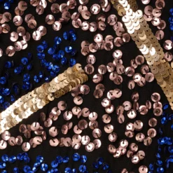 Adrianna Papell Geo Beaded Dress With Three Quarter Sleeves In Black Multi -Cheap Vesta Gleam Store AP1E210831 AA963 Regular Alternate