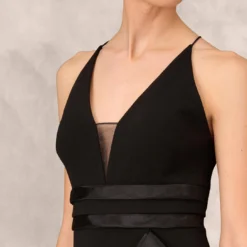 Tiered Trumpet Dress With Ruffles In Black -Cheap Vesta Gleam Store MD1E202177 AA002 Regular Detail