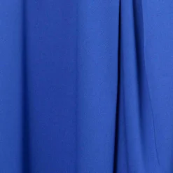 V-Neck Mikado Gown With Jewel Beaded Straps In Royal Sapphire -Cheap Vesta Gleam Store MD1E207615 AN401 Regular Alternate