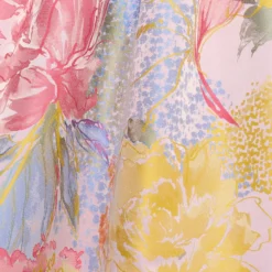 Strapless Floral Ball Gown With Drop Waist In Coral Multi -Cheap Vesta Gleam Store MD1E207911 AA955 Regular Alternate