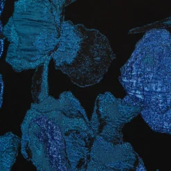 Floral Stretch Jacquard Strapless Midi Dress With Pleat Details In Blue Multi -Cheap Vesta Gleam Store MD1E208345 AA461 Regular Alternate