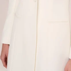 Tuxedo Cocktail Dress In Ivory -Cheap Vesta Gleam Store MN1E206900 AC194 Regular Lifestyle