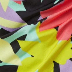 Floral-Print Asymmetrical Midi-Length Cocktail Dress In Coral Multi -Cheap Vesta Gleam Store MN1E207843 AA955 Regular Detaill