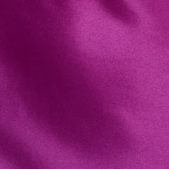 Asymmetrical A-Line Satin Gown With Rhinestone Trim In Wild Orchid -Cheap Vesta Gleam Store MN1E208379 AD510 Regular Alternate