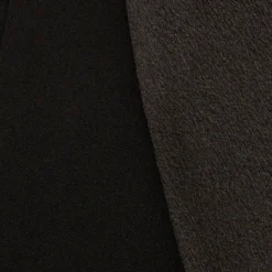 Knit Crepe Long Sleeve Blazer Dress With Feather Trim In Black -Cheap Vesta Gleam Store MN1E208395 AA002 Regular Alternate